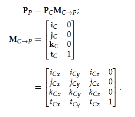 Change of basis matrix